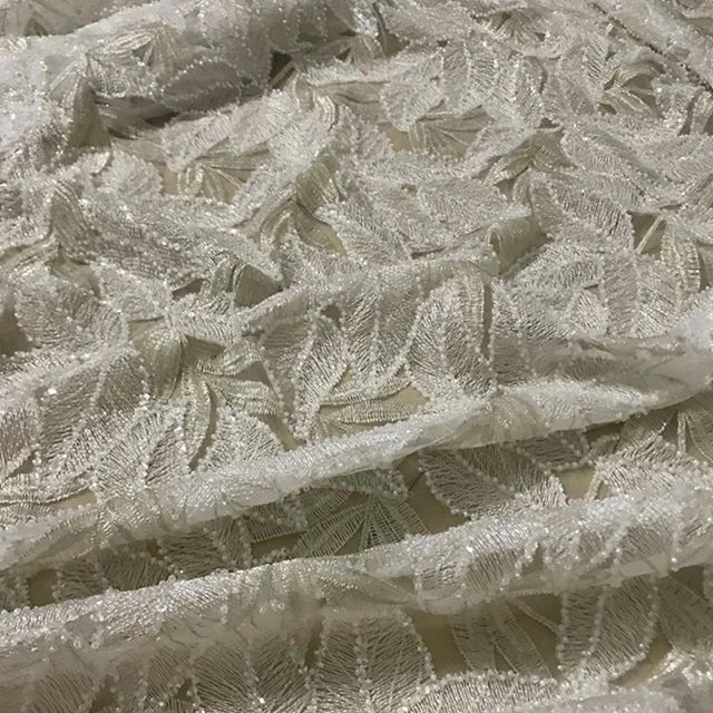 Rei Beaded Bridal White Lace  handmade French 3D applique tulle Lace Fabric ✨✨find it at ShebasVault.com #networkmarketingtips #lacefabric #africanfashion #frenchlace #frenchlace #africanwedding #naijawedding #asoebi #asoebibella #ghanawedding #laceg