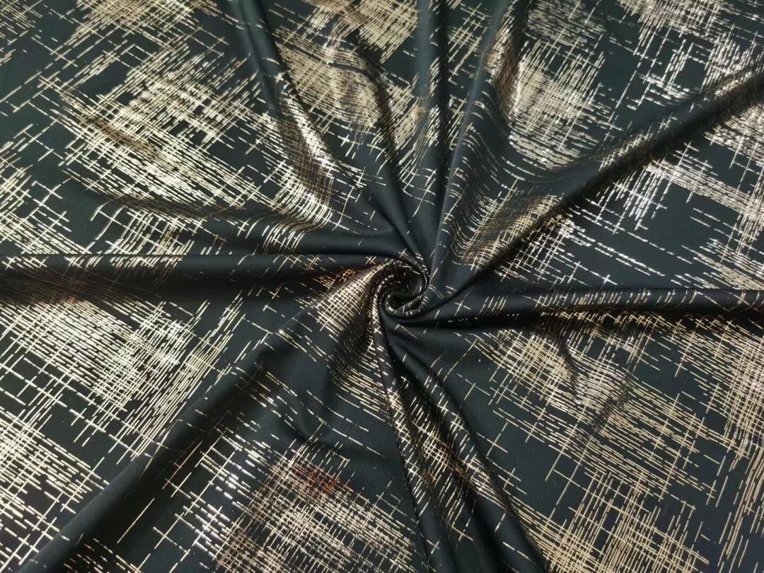 Z3Z Metallic Lycra fabric 