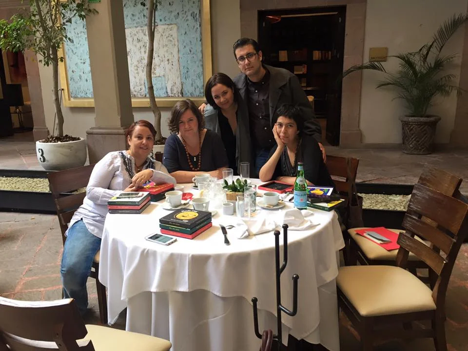 María Outón, Ellen Duthie, Cecilia Fernandez de Mendoza, Gerardo Cantú y Daniela Martagón