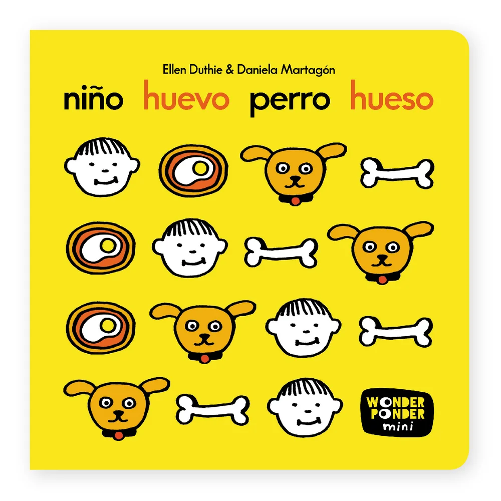 Niño, huevo, perro, hueso — Wonder Ponder