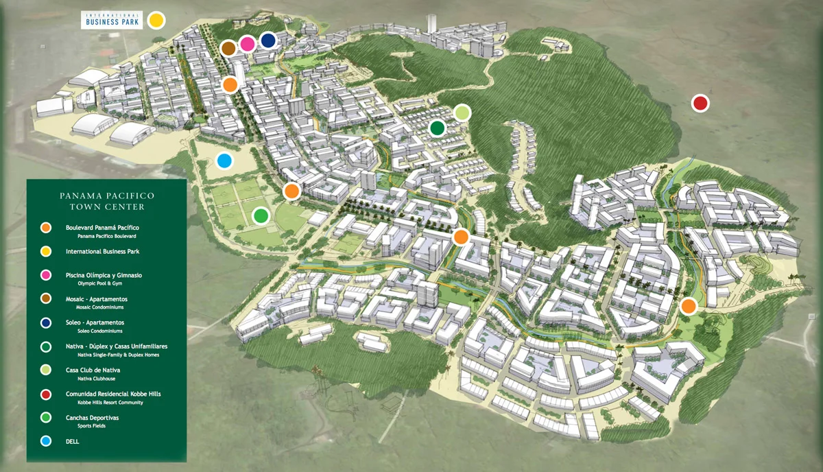 Panama-Pacifico Conceptual Rendering, Courtesy of London & Regional Panama