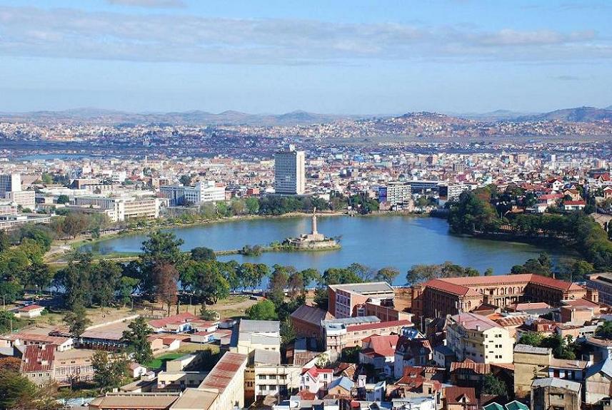 Lake Anosy, Central Antananarivo, Madagascar