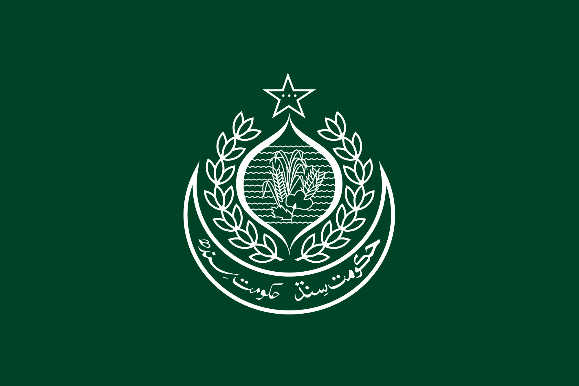 Flag of Sindh, Pakistan
