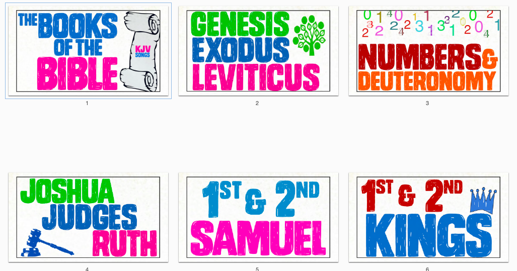 Books of the Bible Ebook