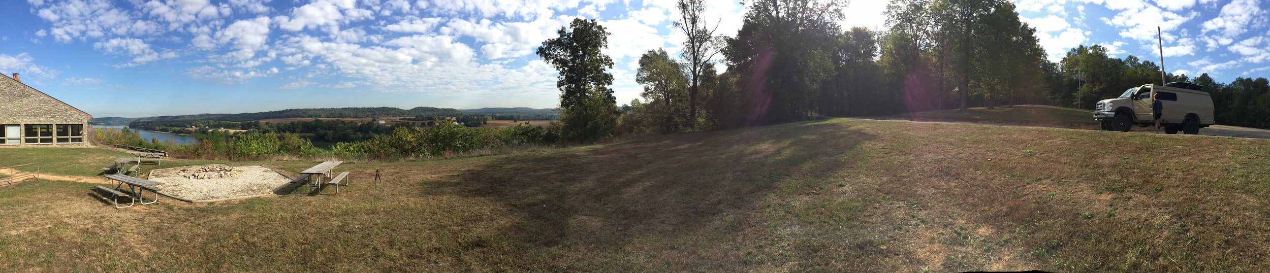Panoramic View of the Ohio River