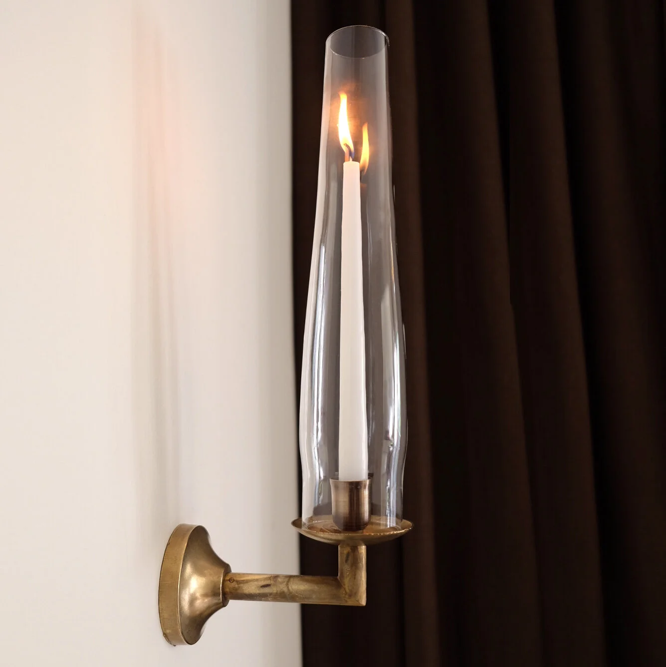 Hurricane Candle Sconce