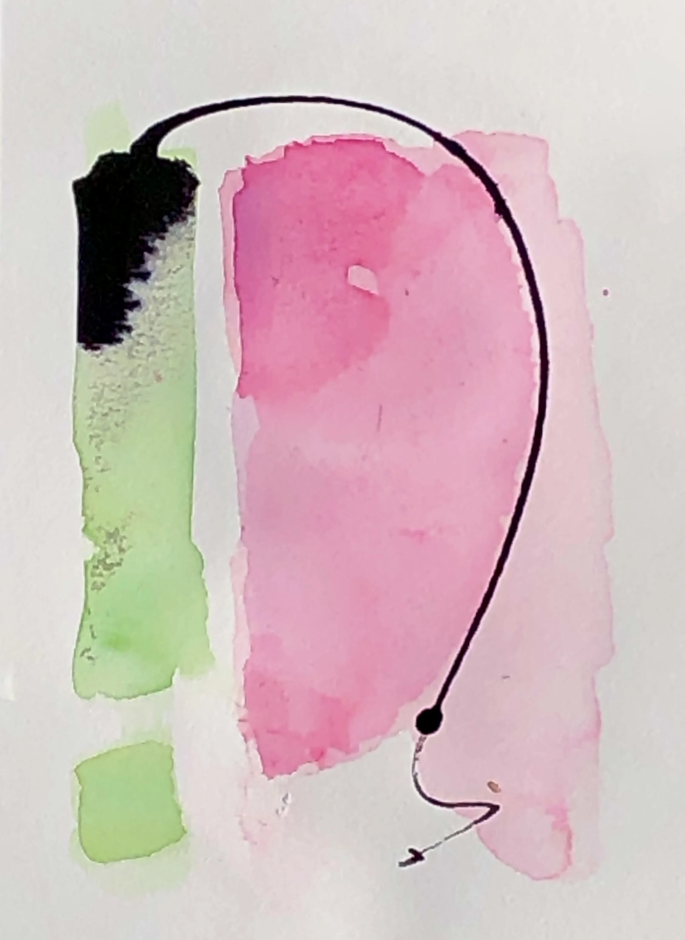 8 x 5 inches, gouache on paper