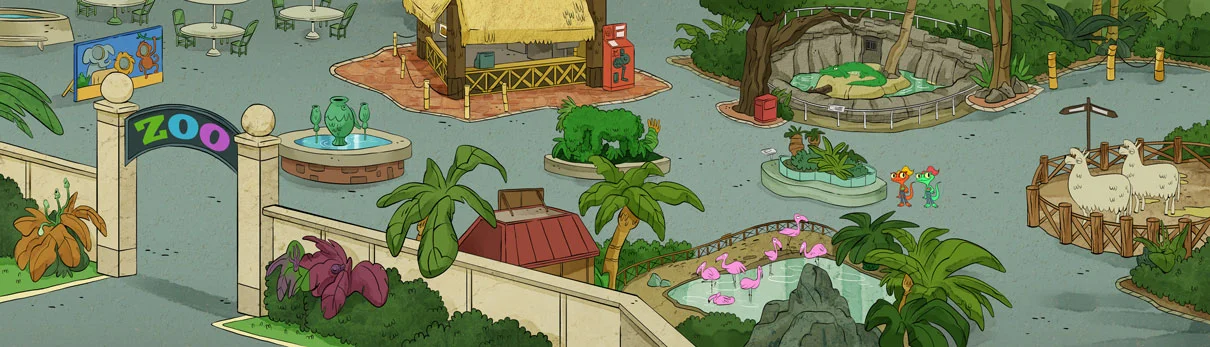 Lizzy BG Zoo Entrance