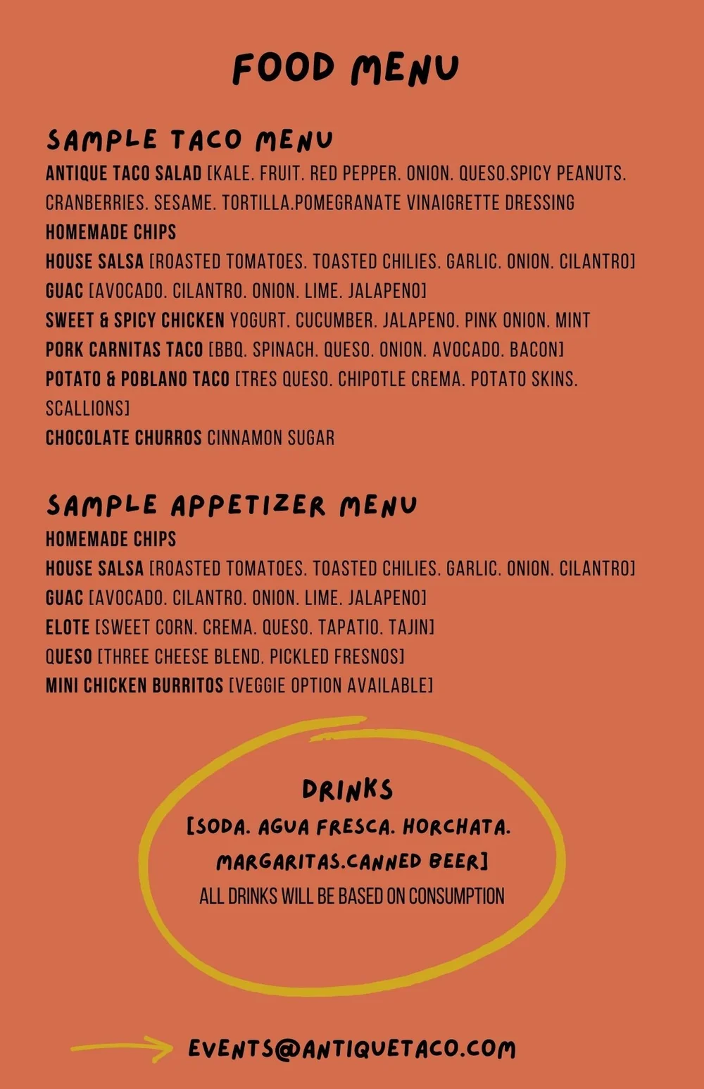 Event Space — Antique Taco