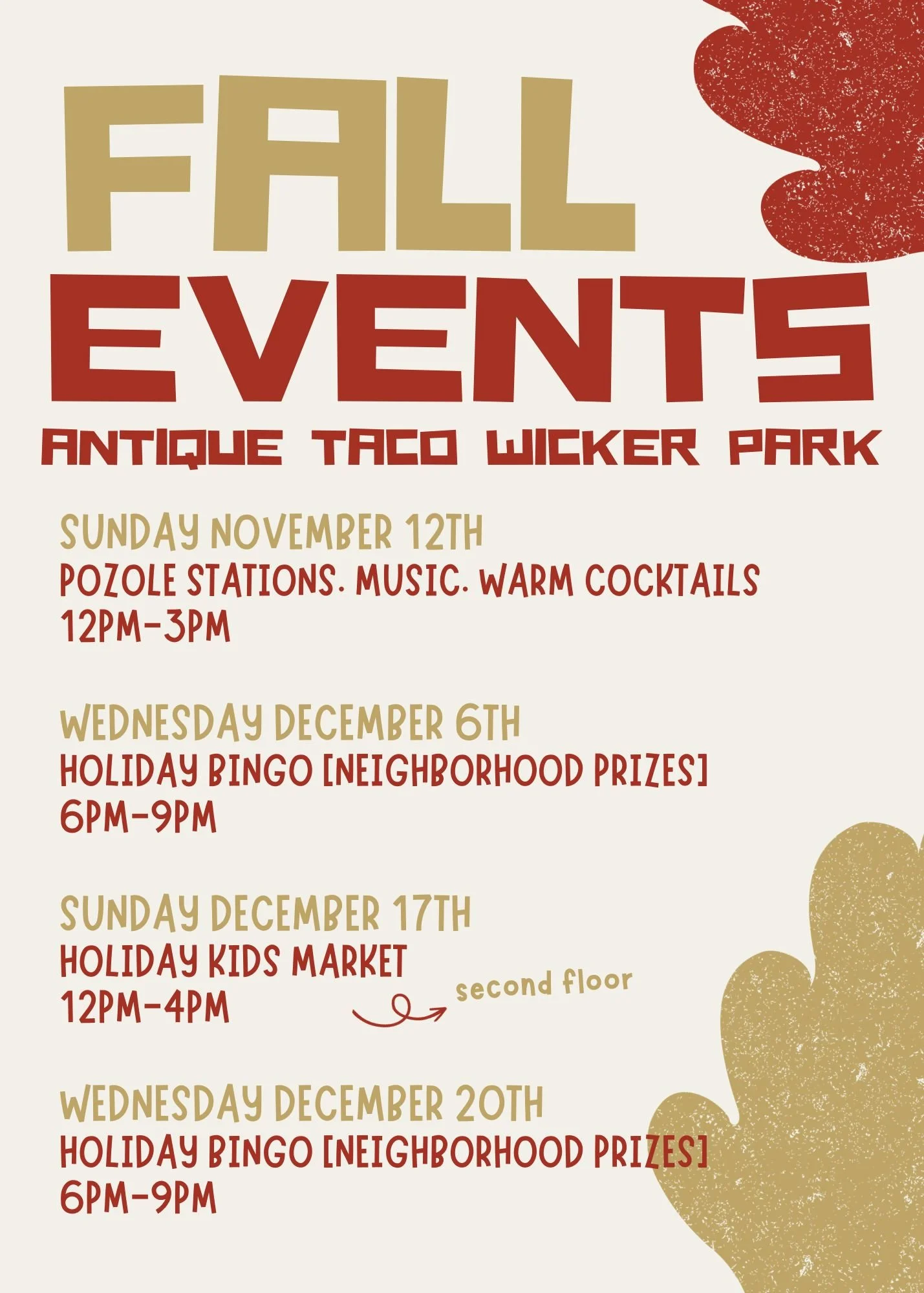 WIcker Park — Antique Taco