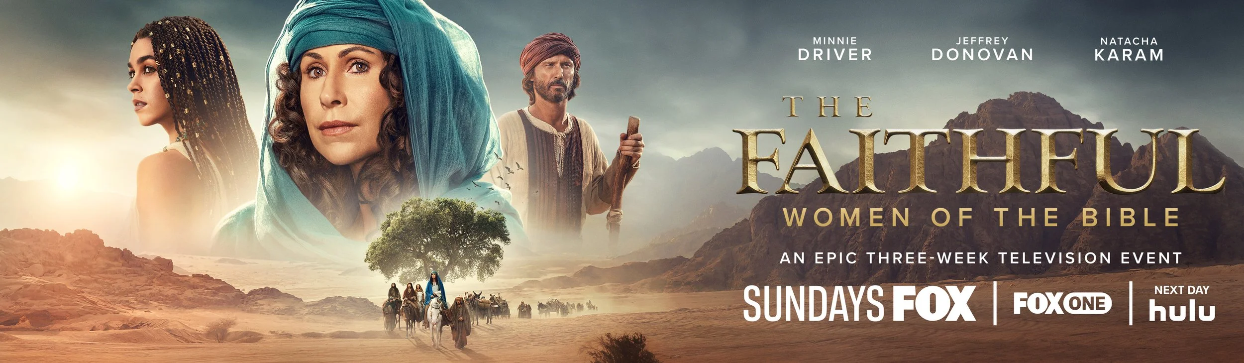 Minnie Driver, Jeffrey Donovan, Natacha Karam, The Faithful