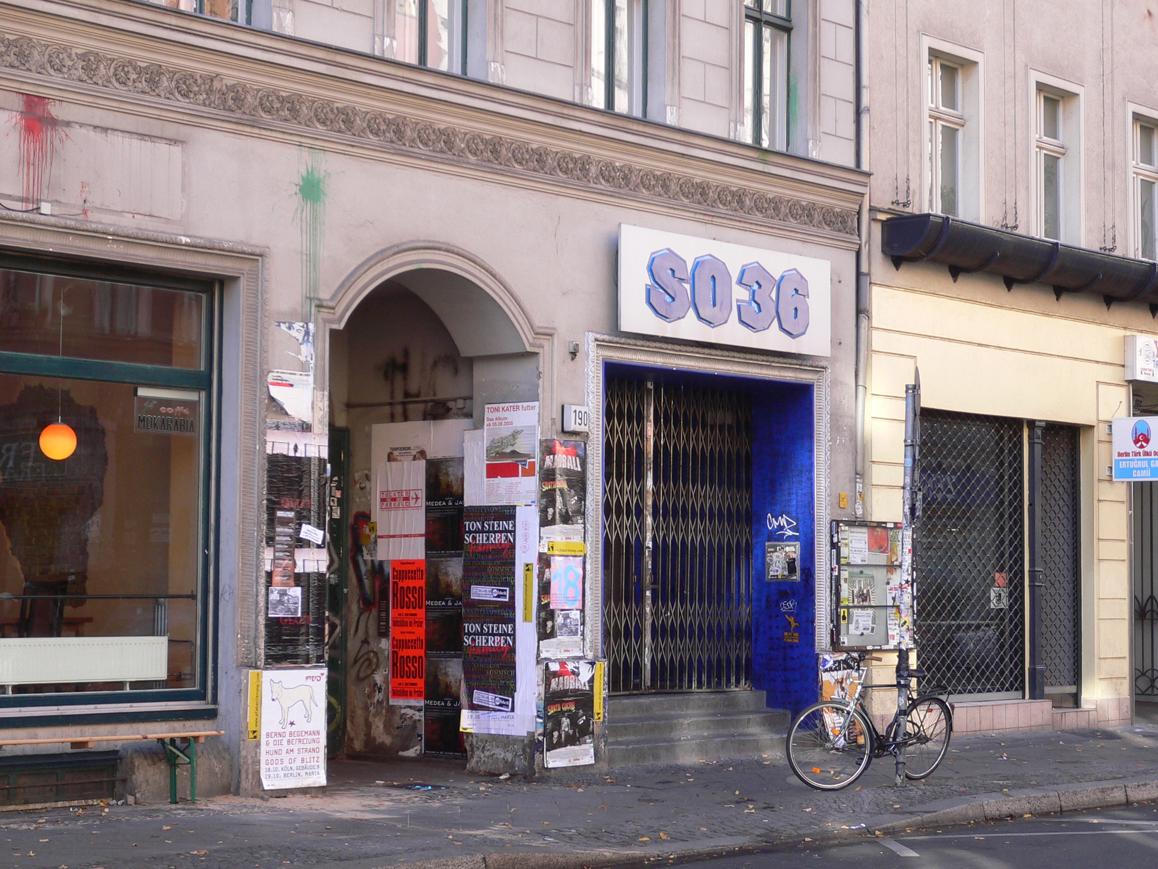  SO36 (Berlin’s CBGB’s)
