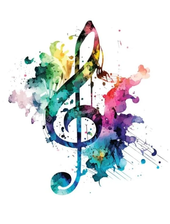 watercolor colorful music notes transparent background - Google Search.jpeg