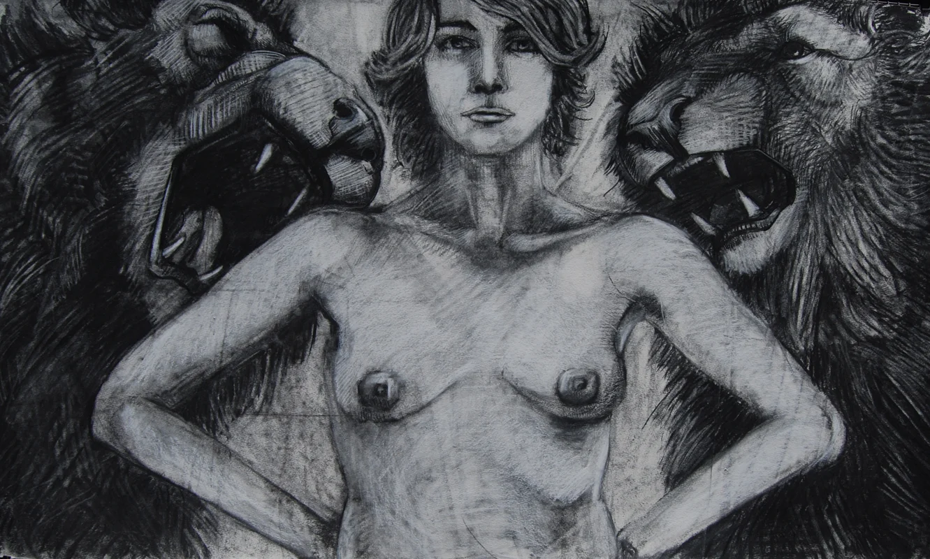 Strong Enough 35x72in. Charcoal 2010