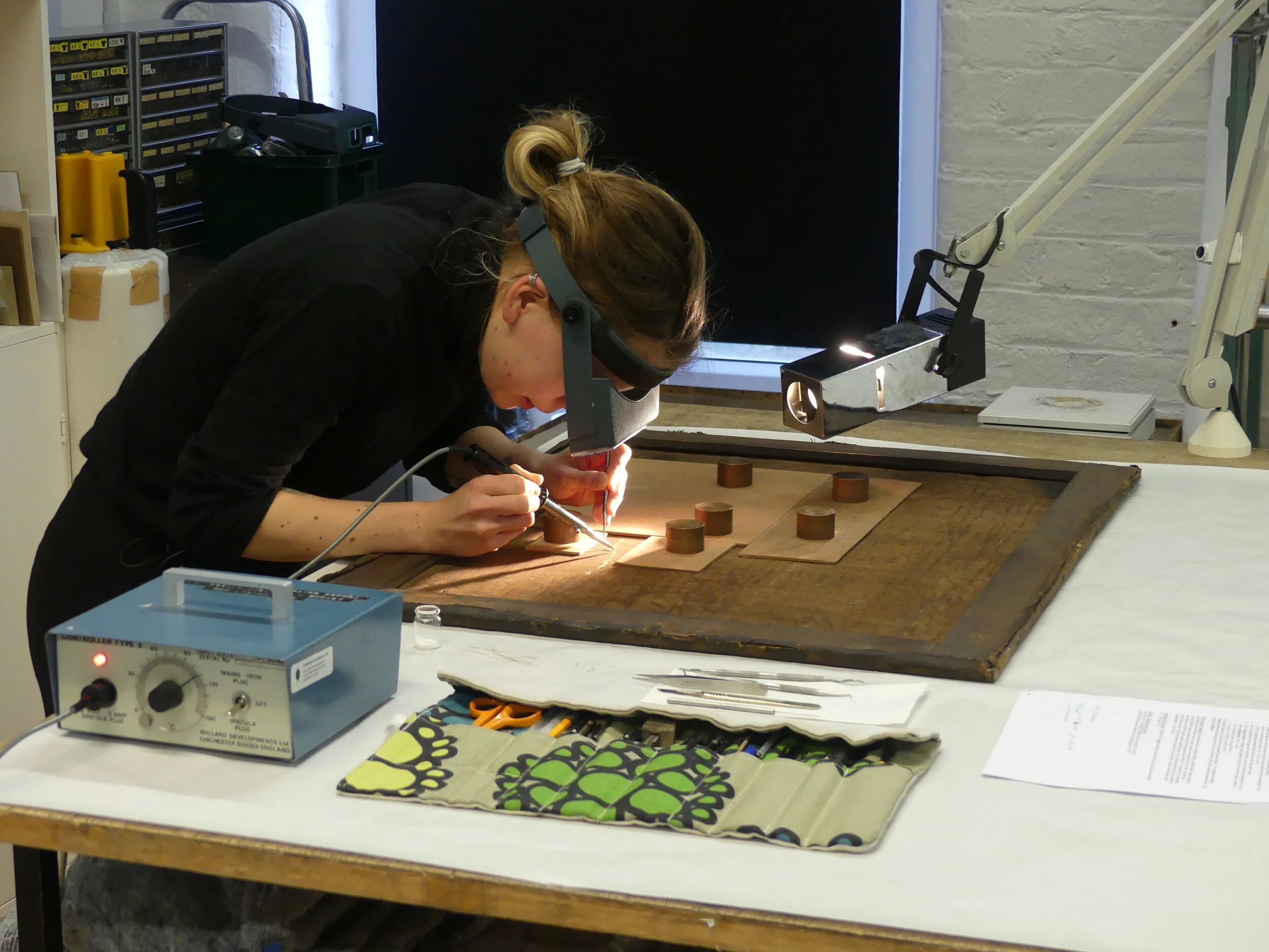 ACTION SHOT, TEAR REPAIR