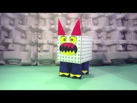 Seventh Generation: A Million Thank You's Box Monster DIY Project!