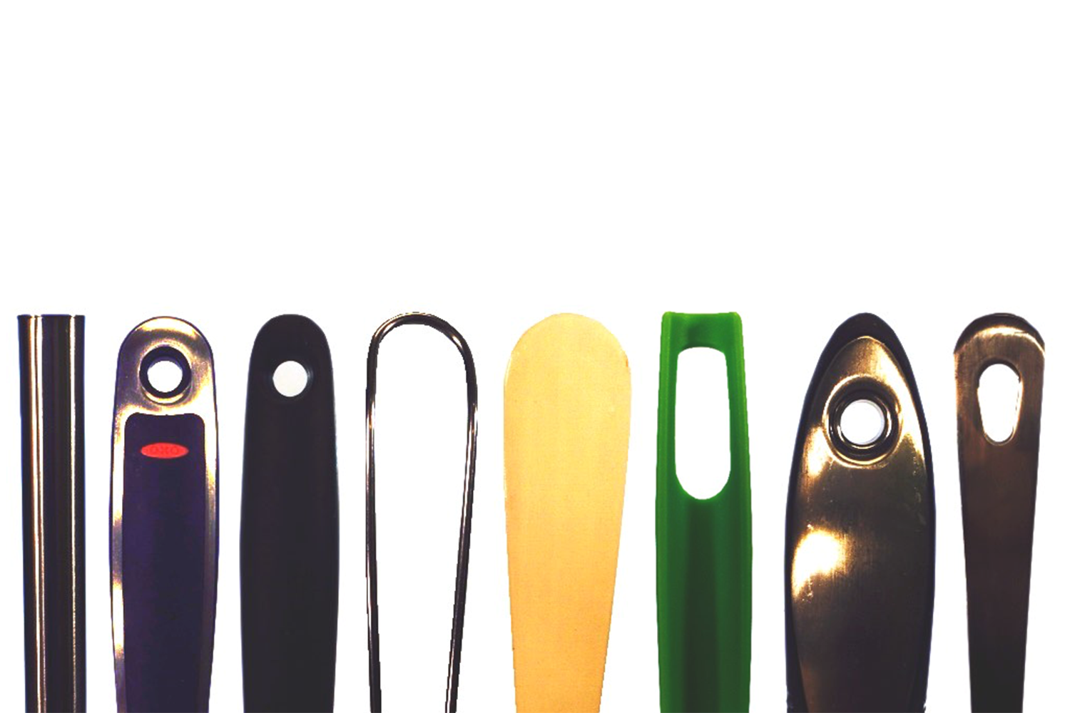 A survey of different handle types and sizes