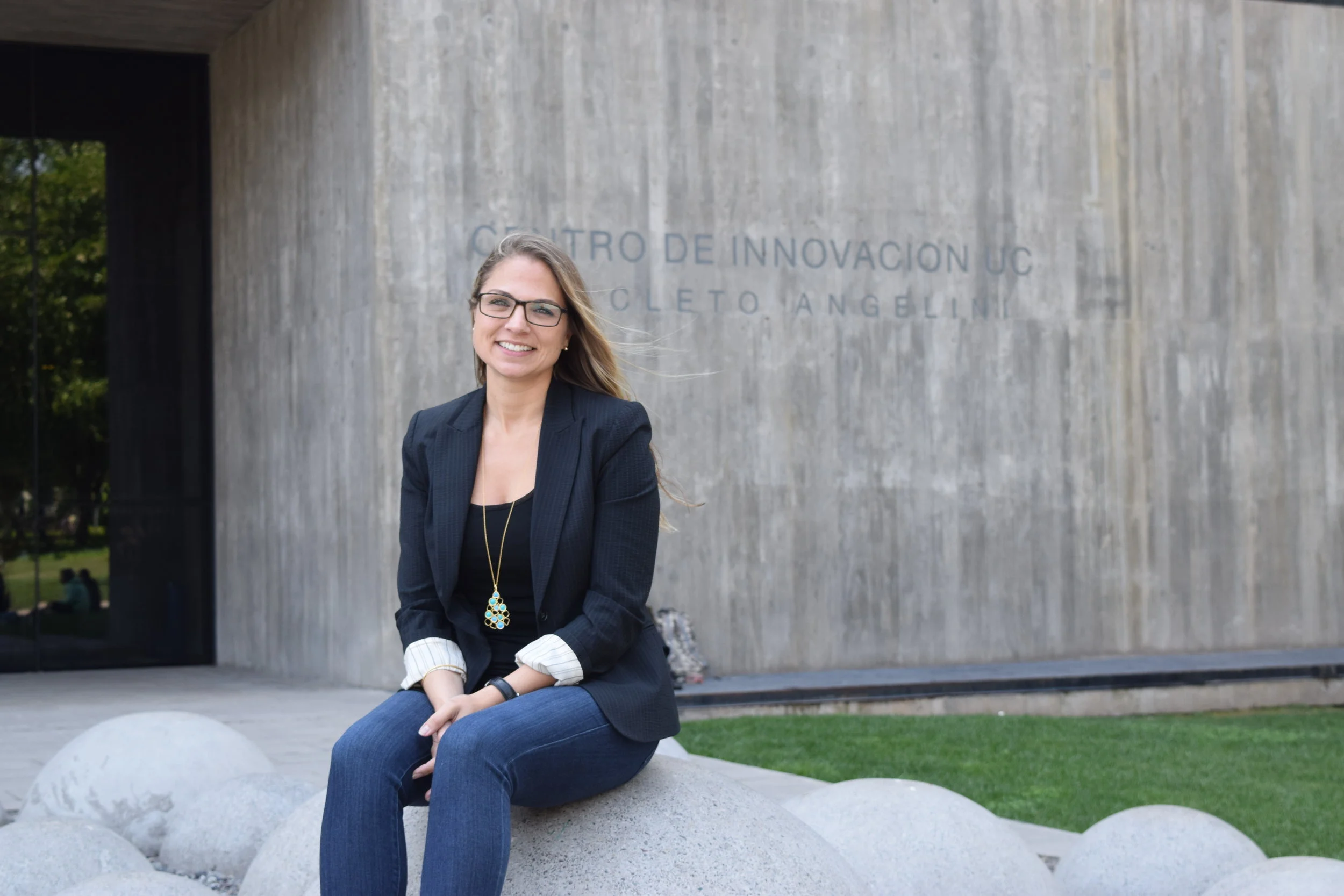 Jen at the Centro de Innovacion, where she was the Opening Keynote Speaker at the IteraXion Conference, Santiago Chile. 2017.