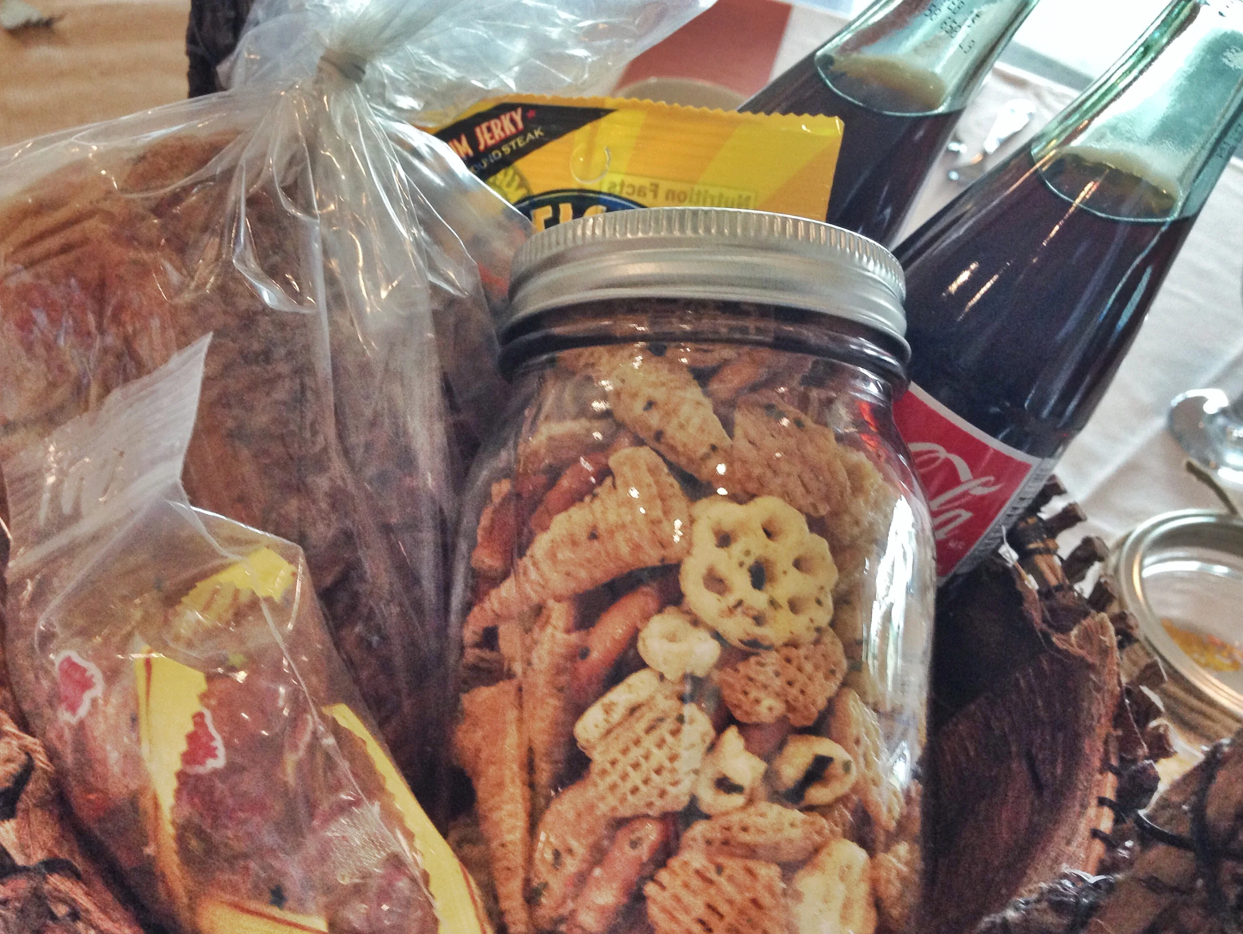 wedding picnic centerpiece