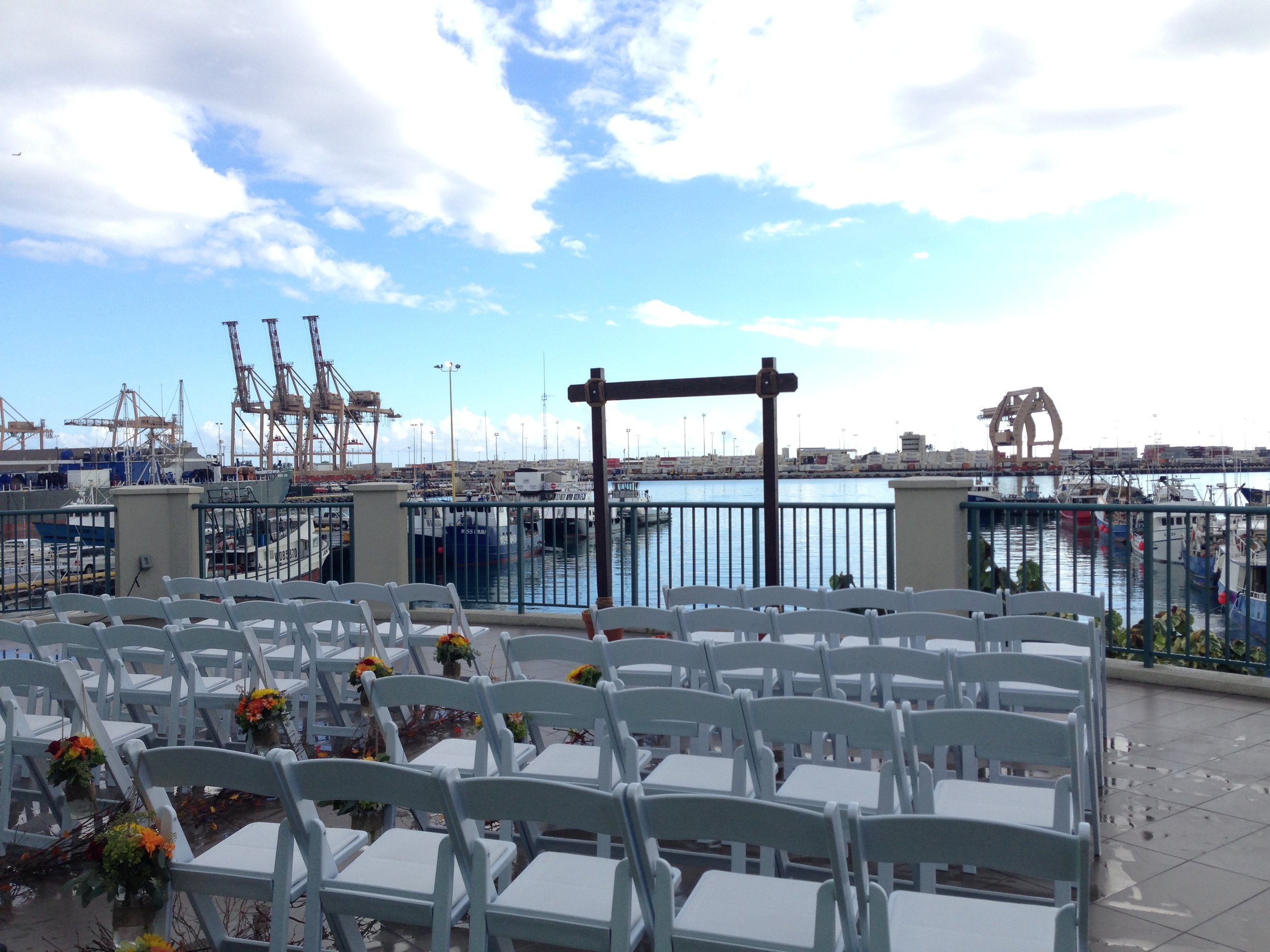 harbor view plaza wedding honolulu