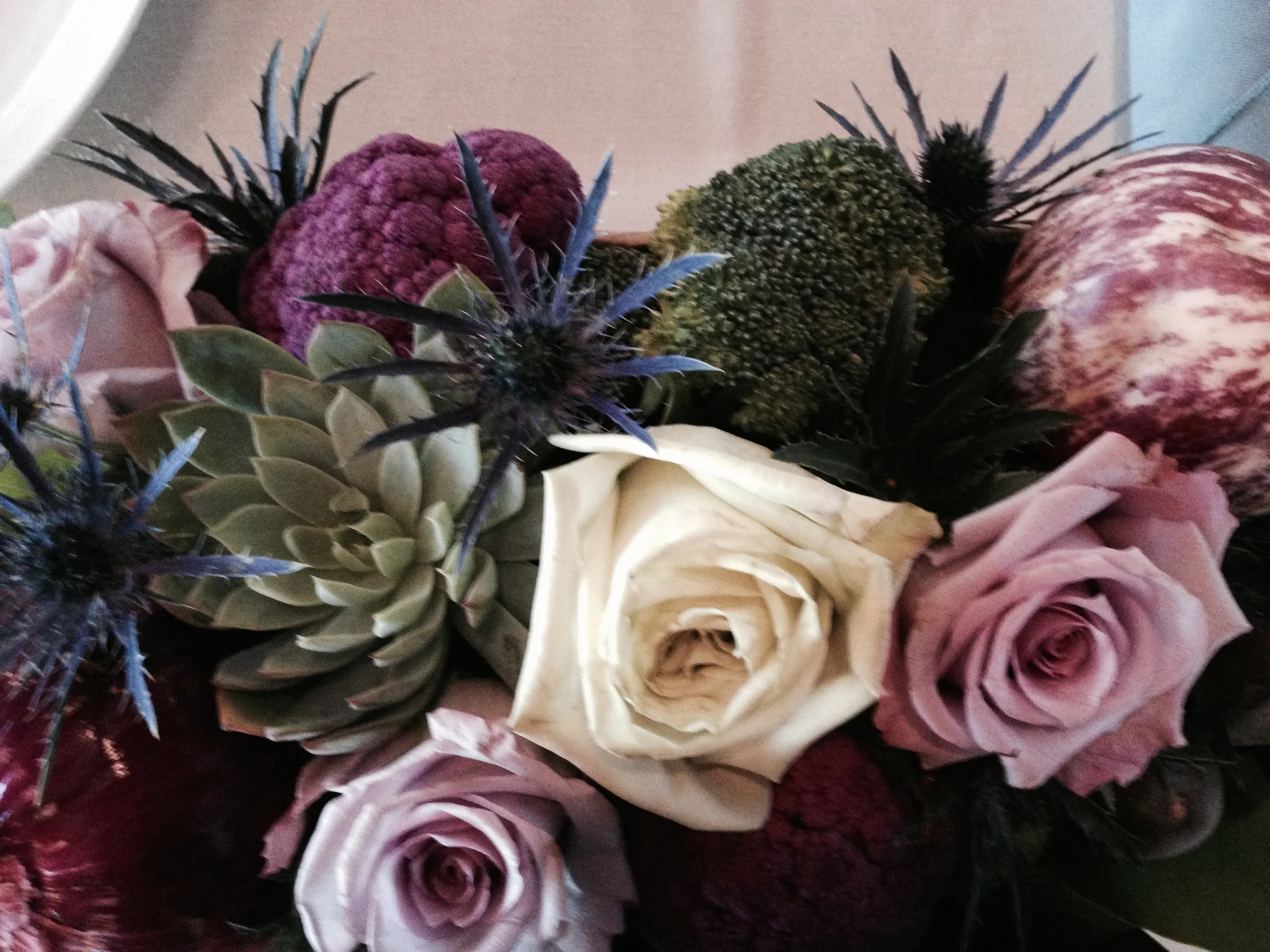 vegetable-centerpiece-organic-wedding