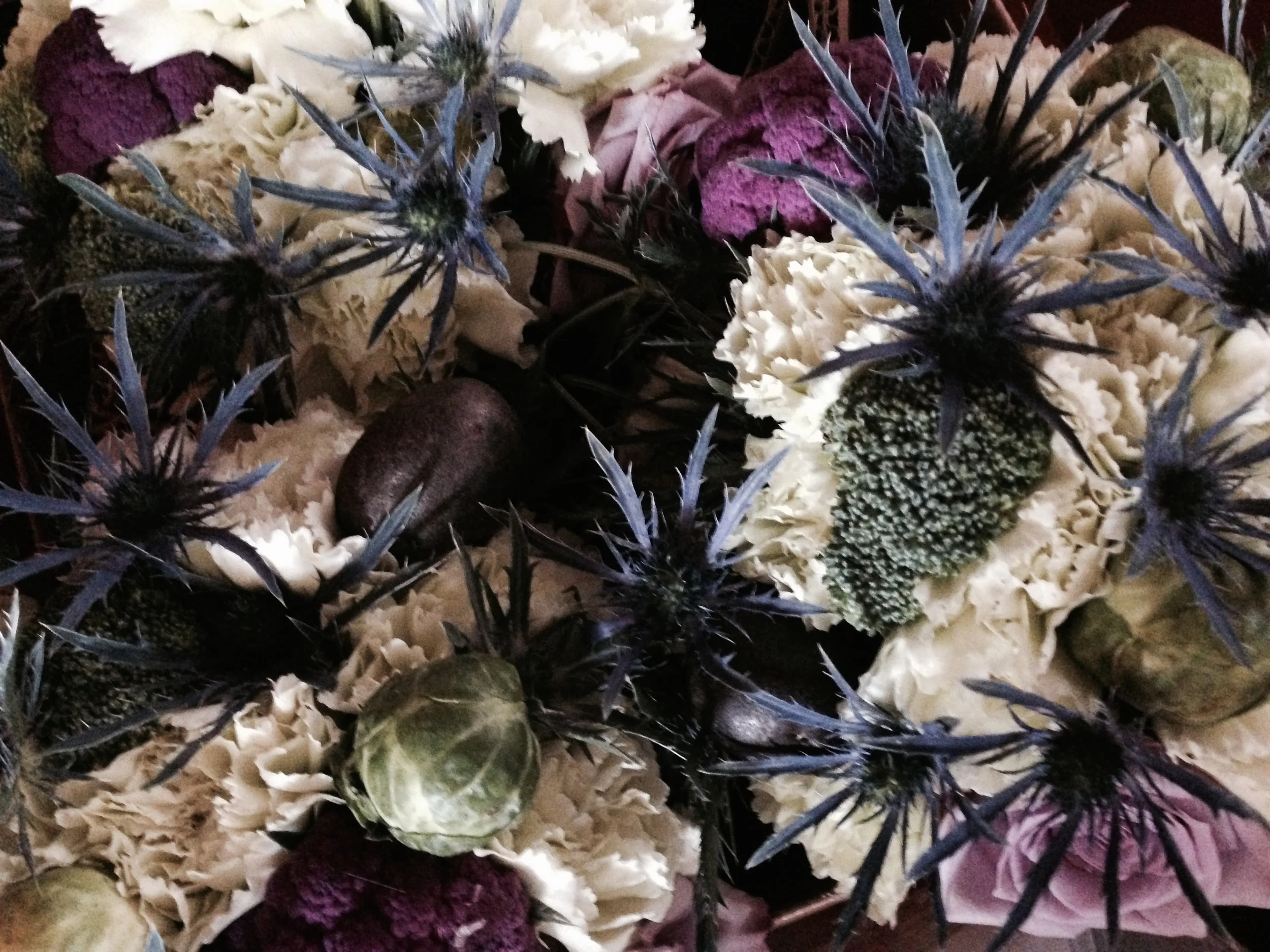 vegetable-centerpiece-organic-wedding