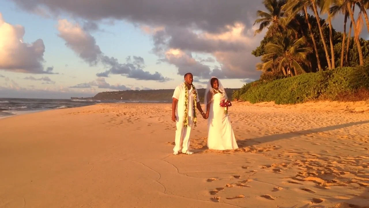 Chris + Brittany, A Hawaii Beach Wedding, Papailoa Beach, North Shore, O'ahu