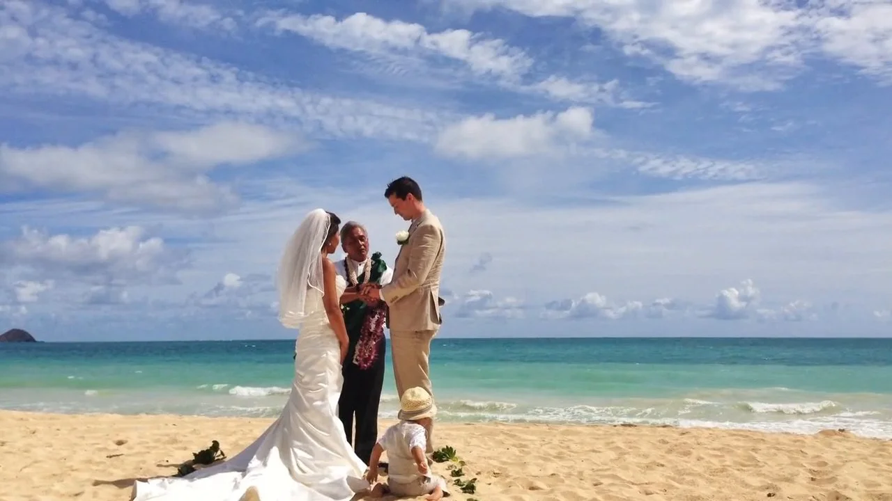 Leo + Mai, a Waimanalo Beach Hawaii Wedding
