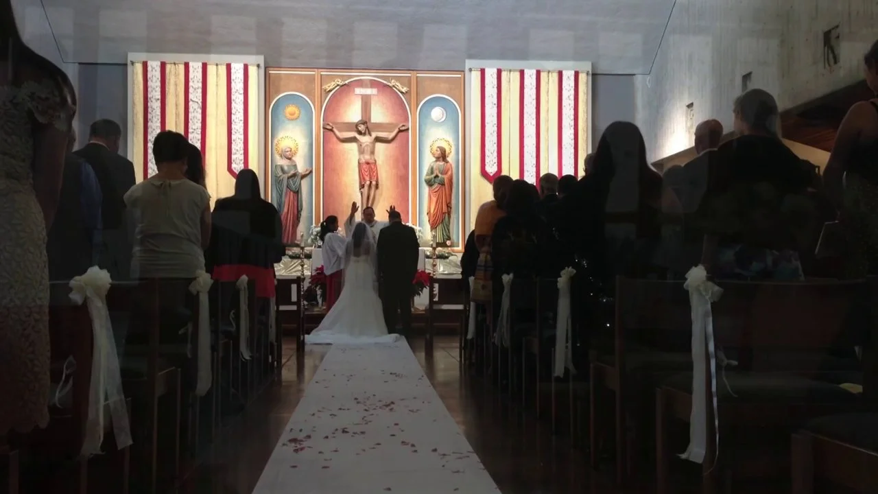 Daniel + Shanna's Hawaii Wedding, Saint Johns and The Hilton Hawaiian Village, 1-3-15