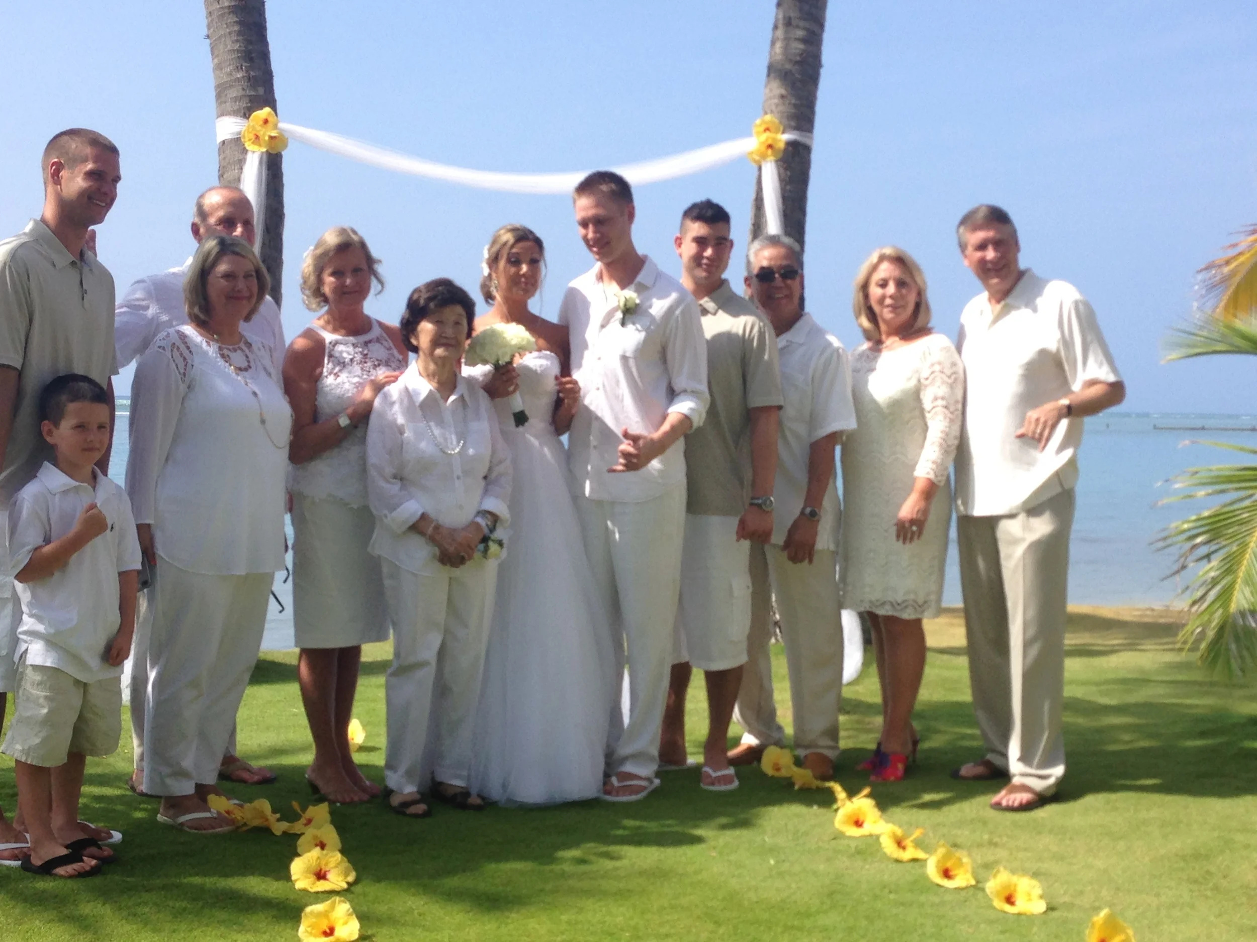 hawaii beach wedding