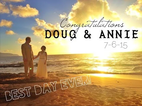 Doug and Annie's North Shore Hawaii Wedding