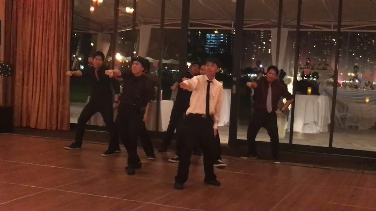 Groomsmen Dance - Aaron & Cattien's Wedding