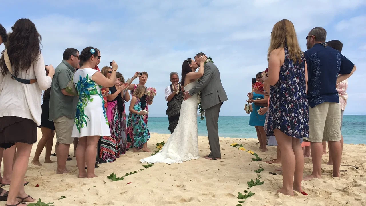 Rob & Katie's Hawaii Beach Wedding