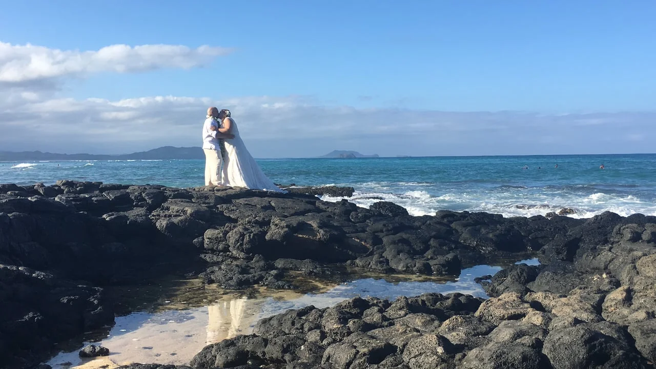 Mark & Sally's Hawaii Beach Wedding