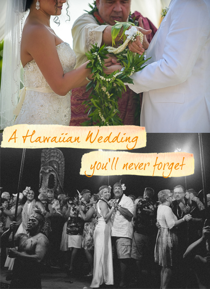 hawaii wedding luau