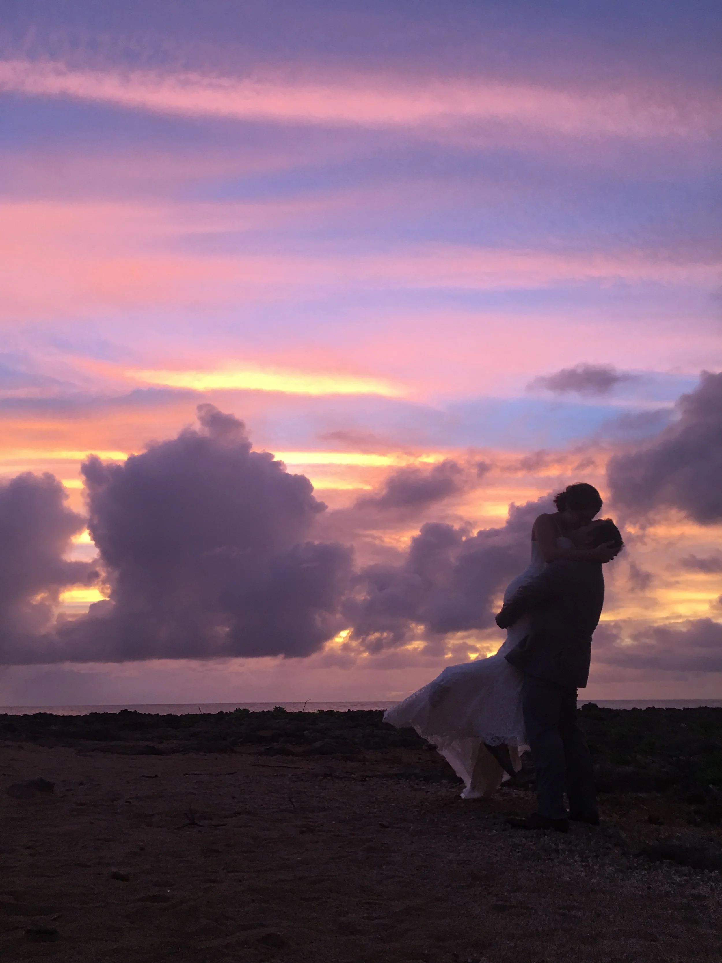 hawaii-sunset-wedding