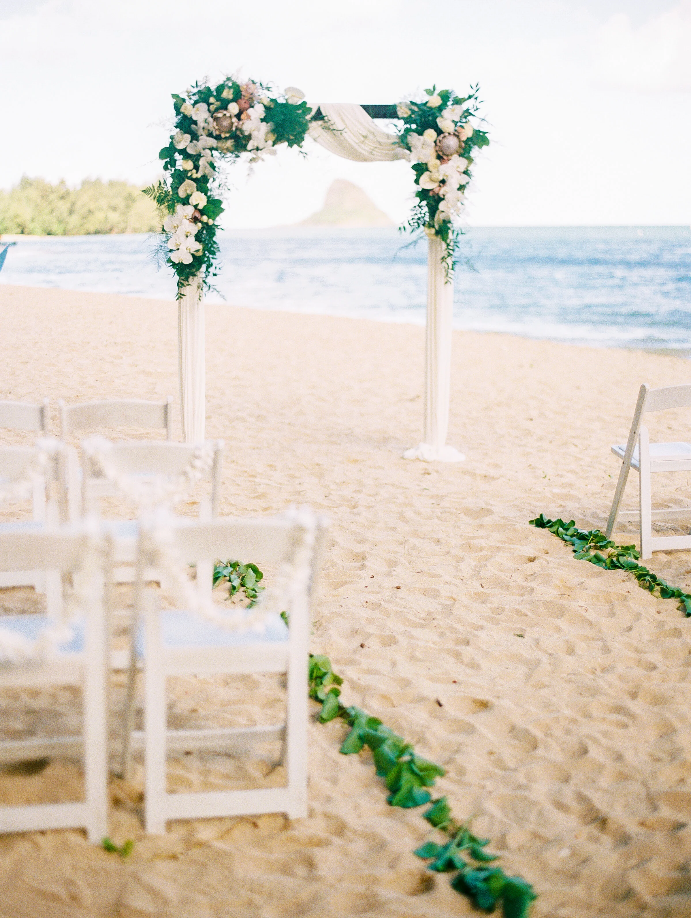 Sample Wedding Arch with Florals