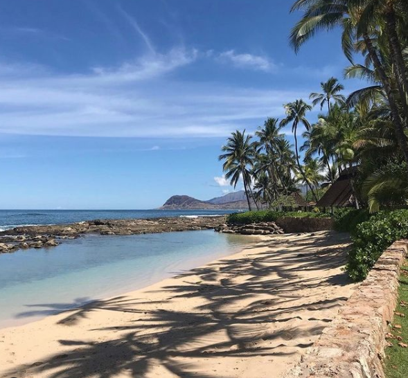 Access to private beach cove