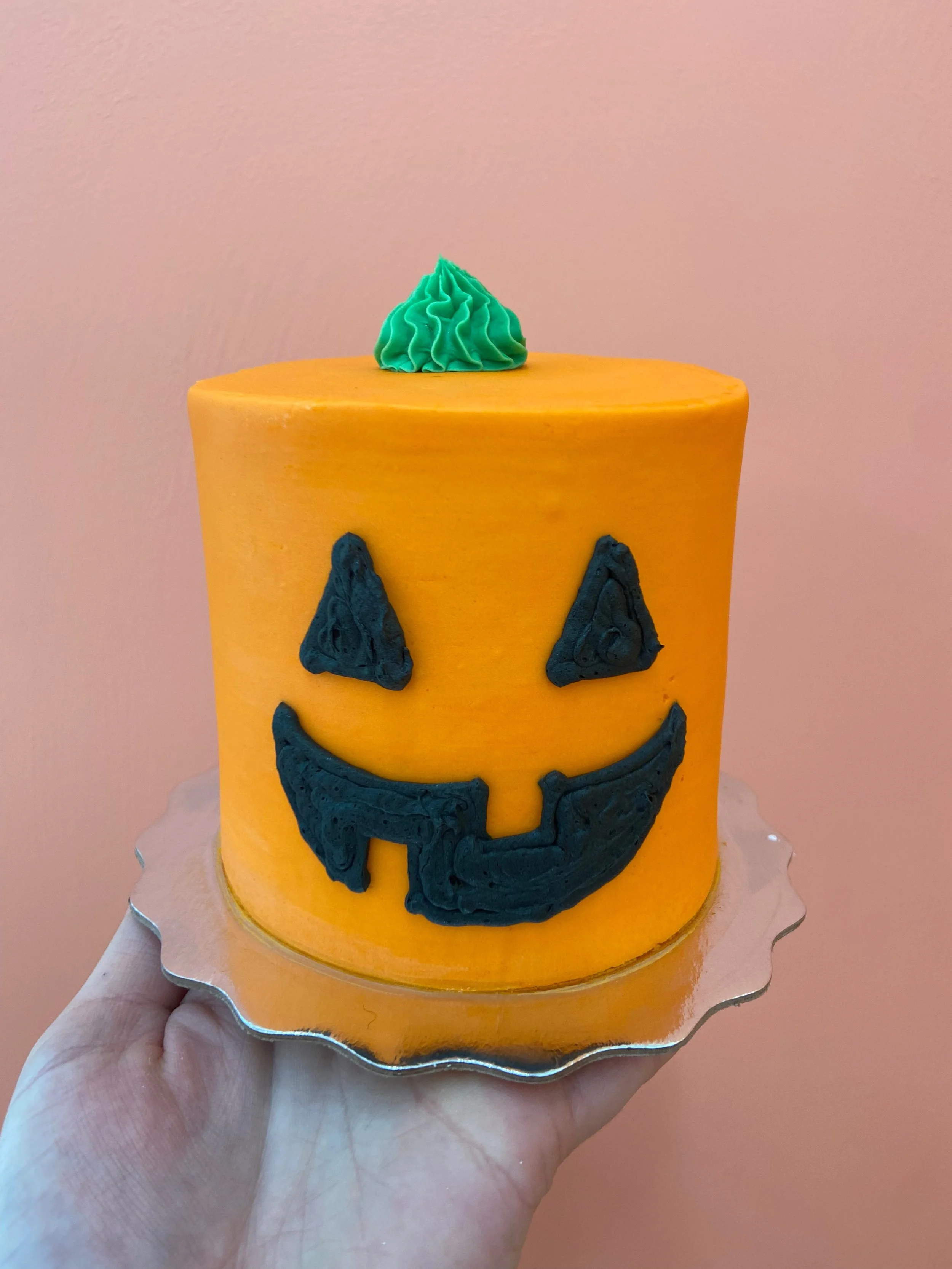 Jack-o-latern Cake