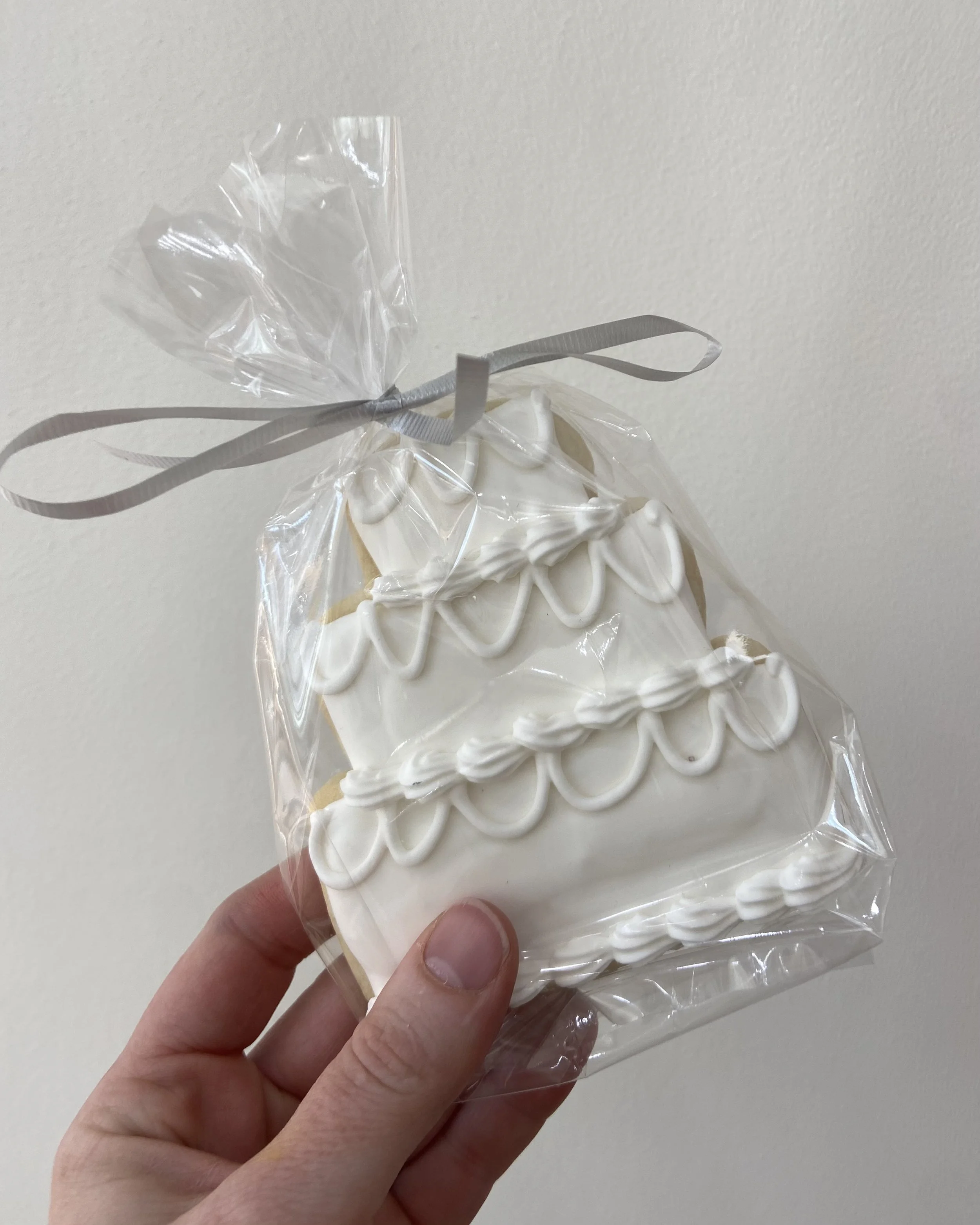 Tiered Cake Sugar Cookie - Individually Packaged