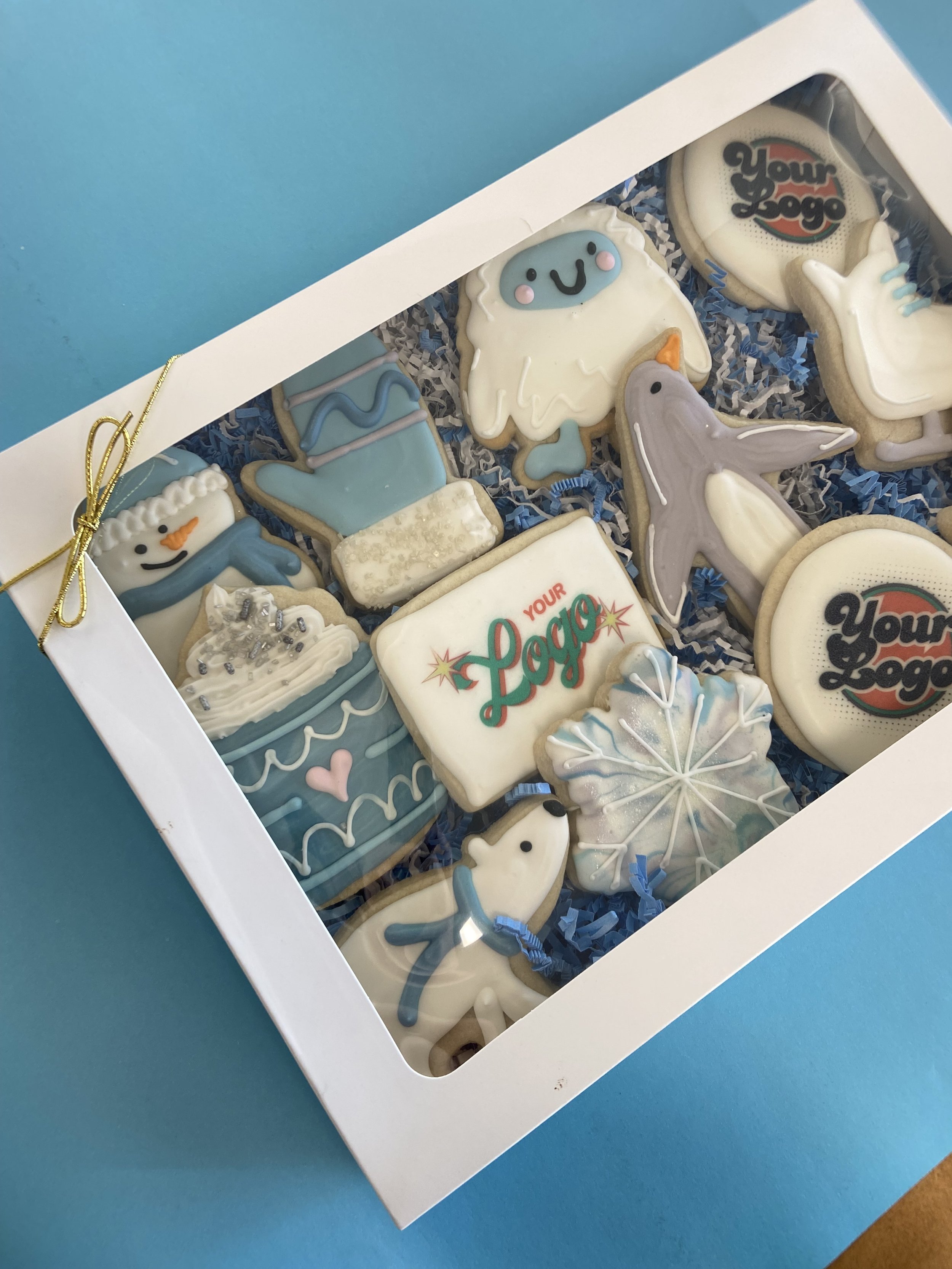 Corporate Winter 12 Pack Sugar Cookie Gift Box