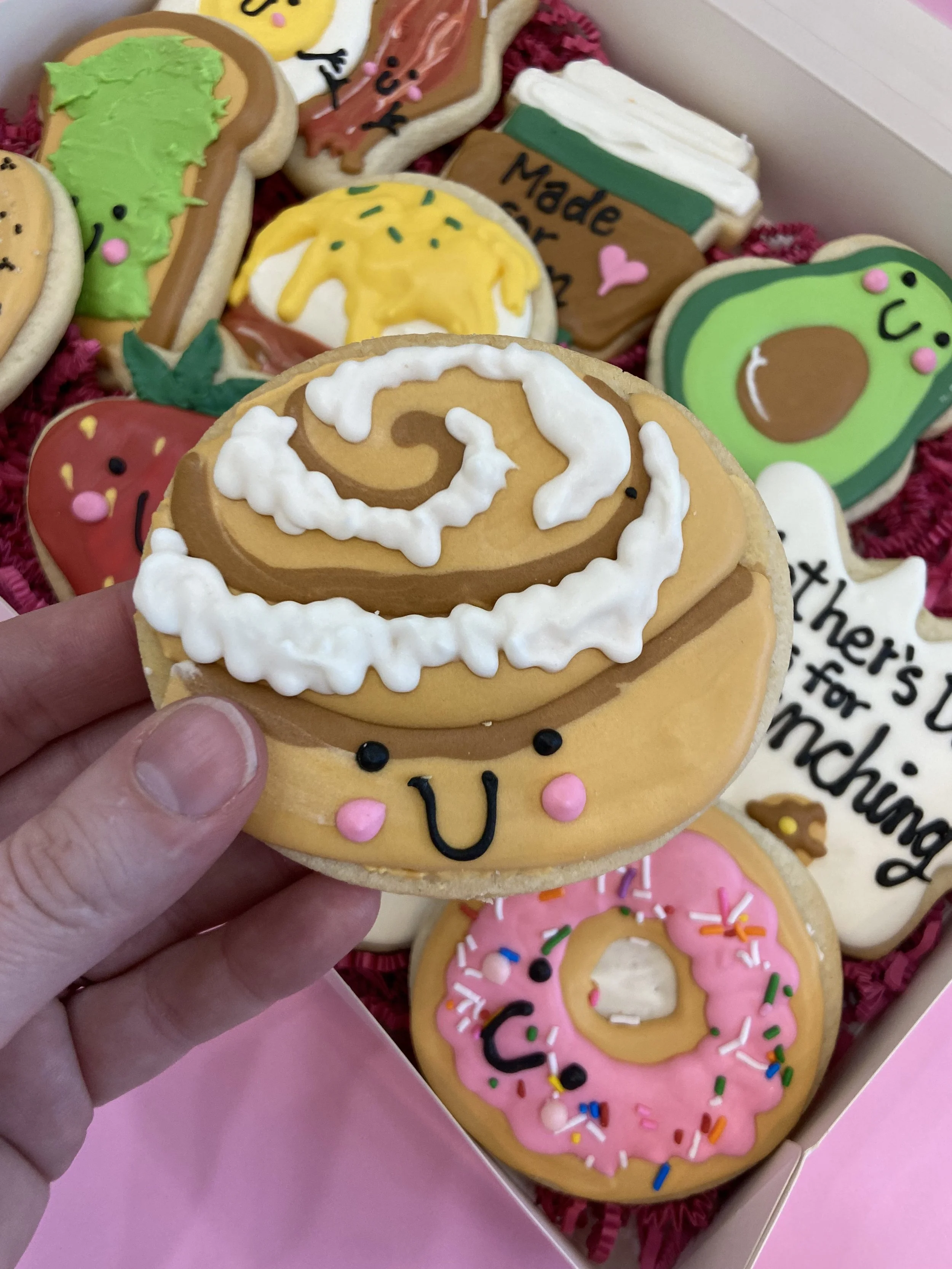 Brunch for Mom Sugar Cookie Gift Box - 12 pack