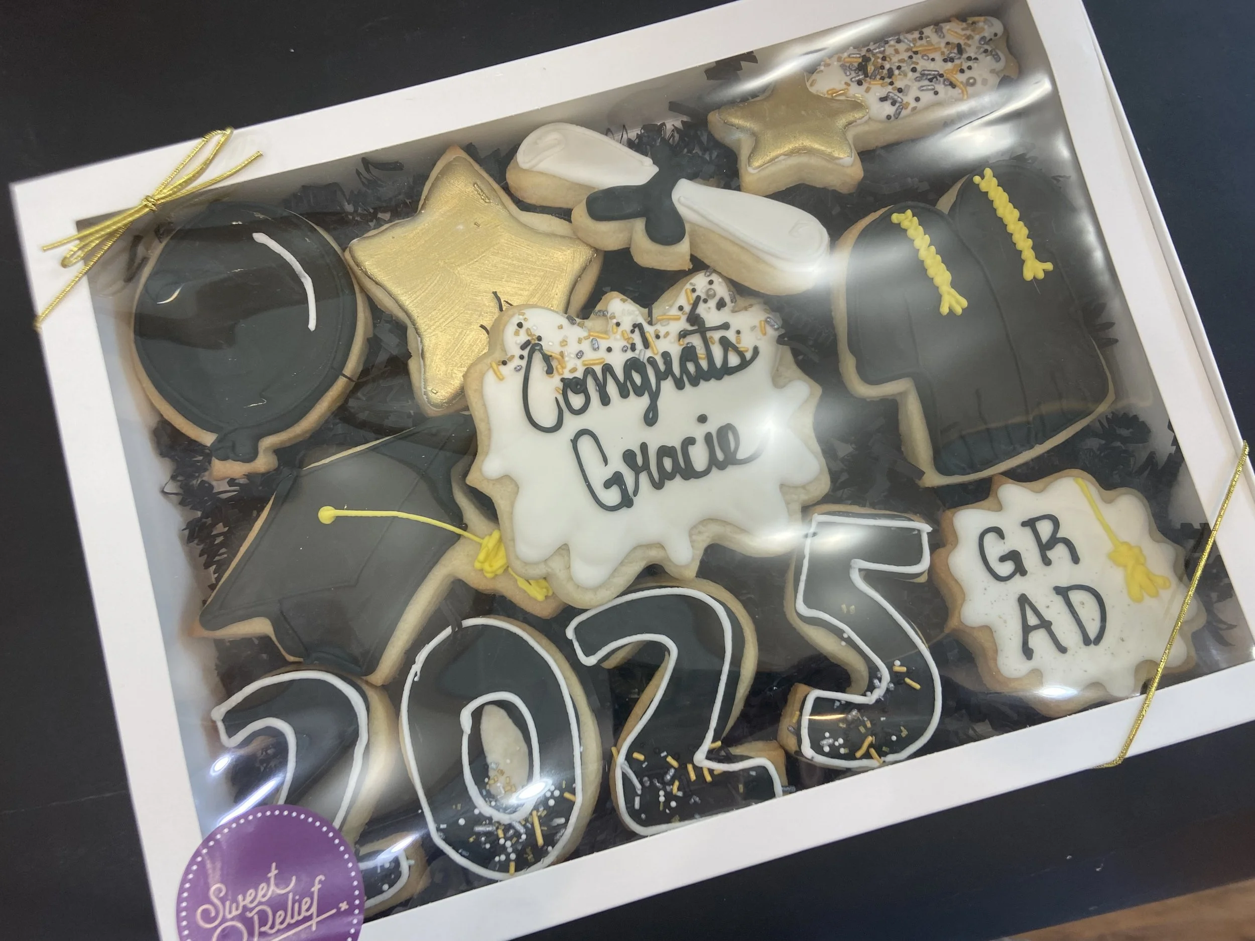 Graduation Cookie Gift Box! 12 pack
