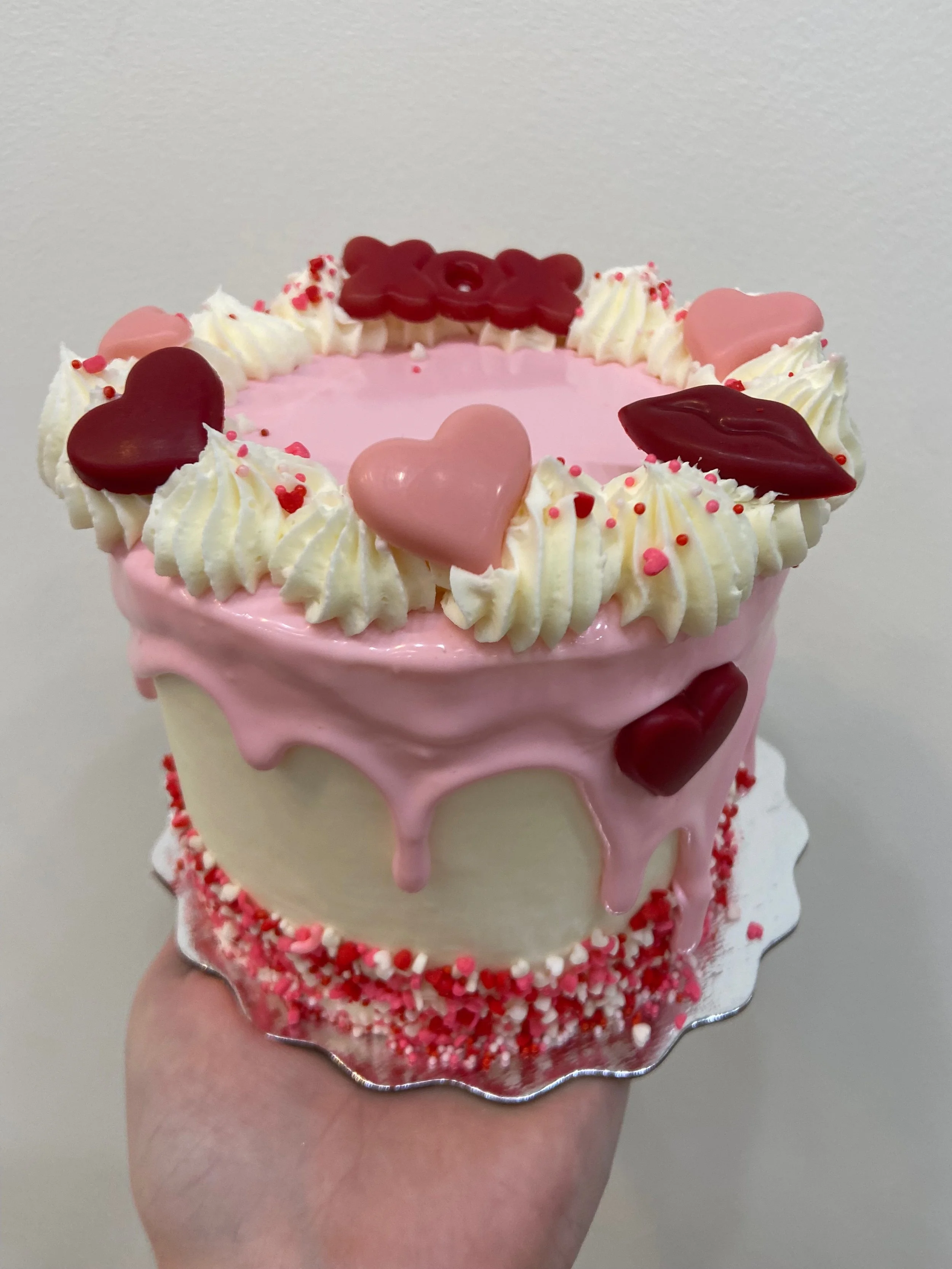 Valentine's Day Red Velvet Cake