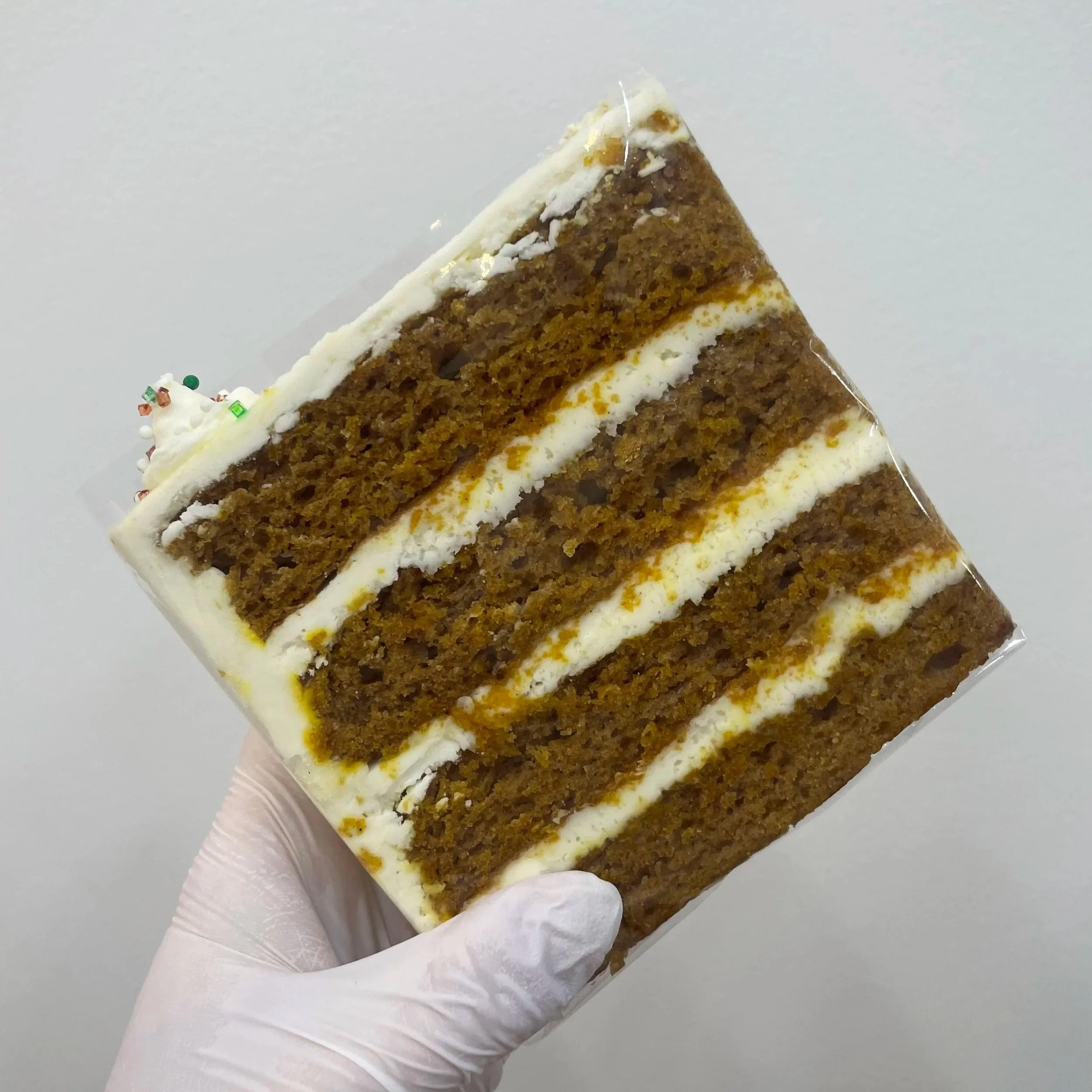 Cake by the Slice Feature #1: "Pumpkin Cream Cheese Cake!"