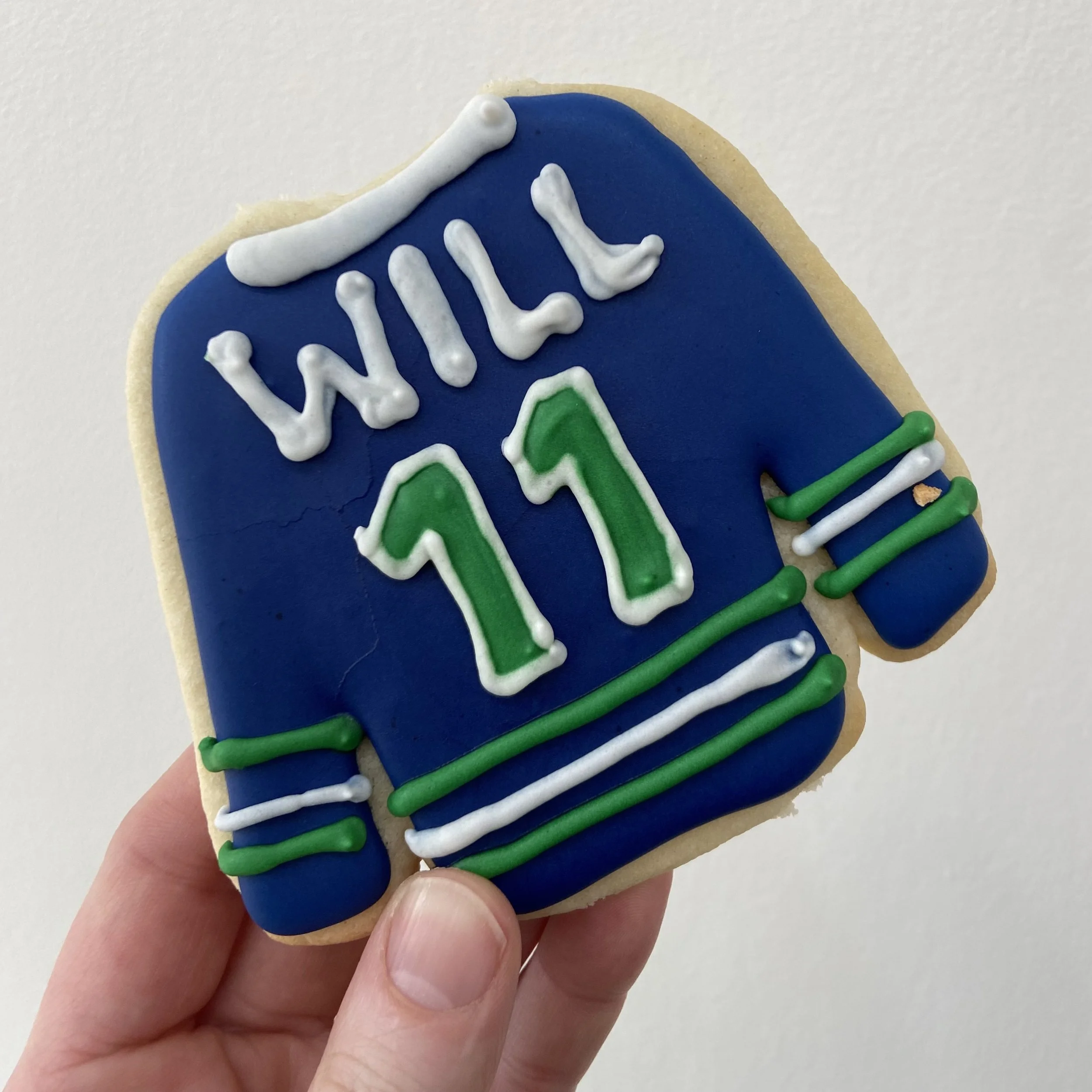 Hockey Jersey Sugar Cookie - Individually Packaged