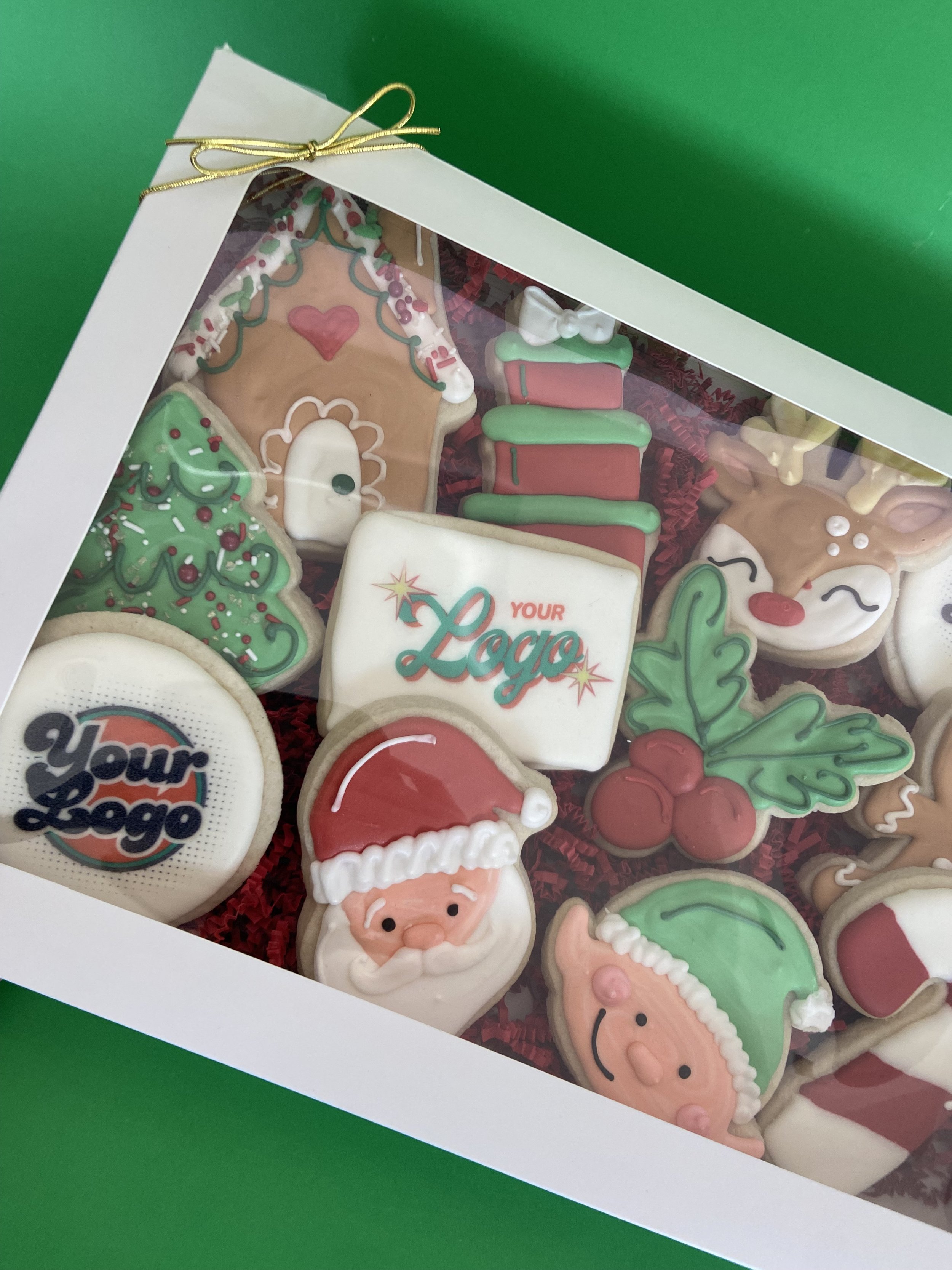 Corporate Christmas 12 Pack Sugar Cookie Gift Box