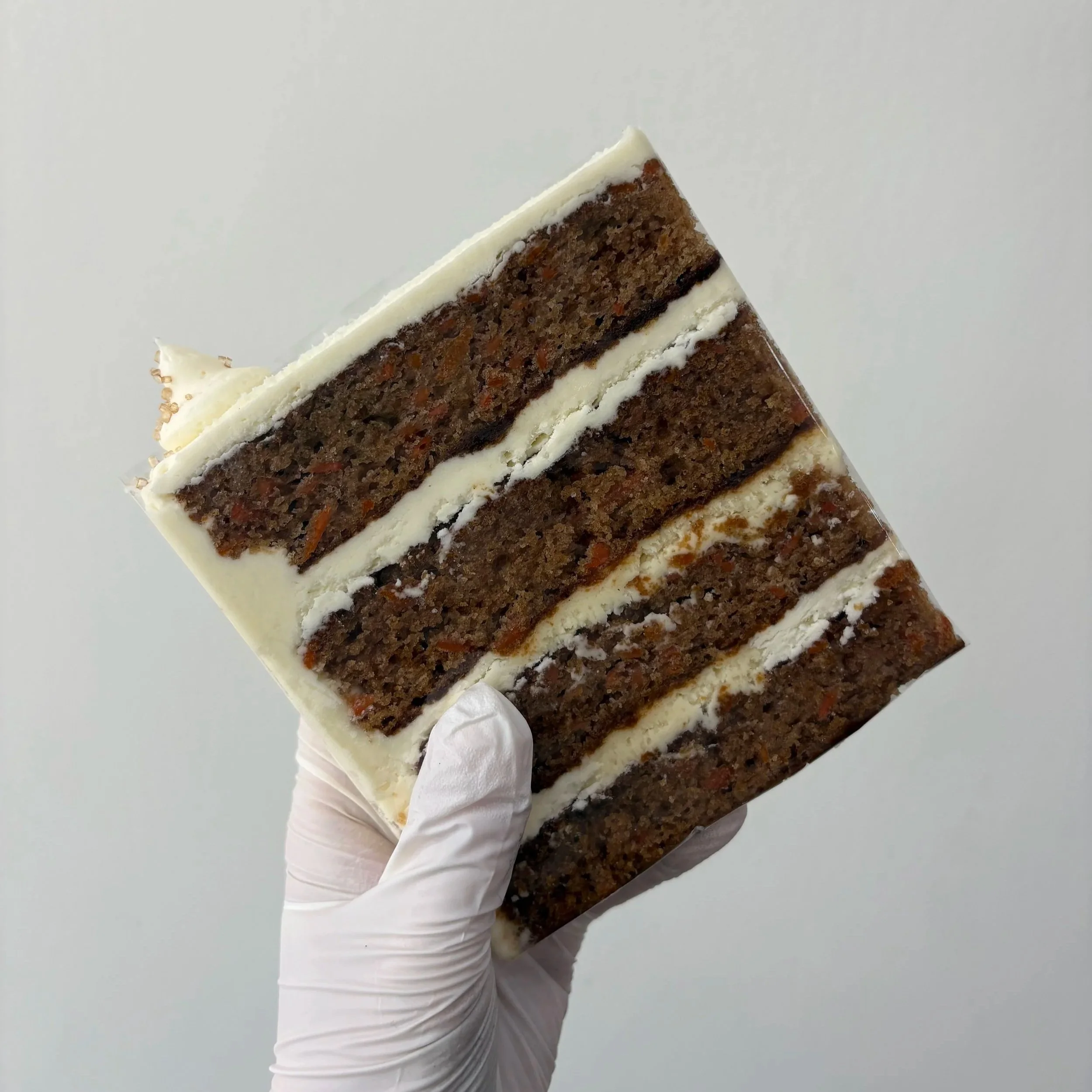Cake by the Slice Feature #1: "Carrot Cream Cheese Cake!"