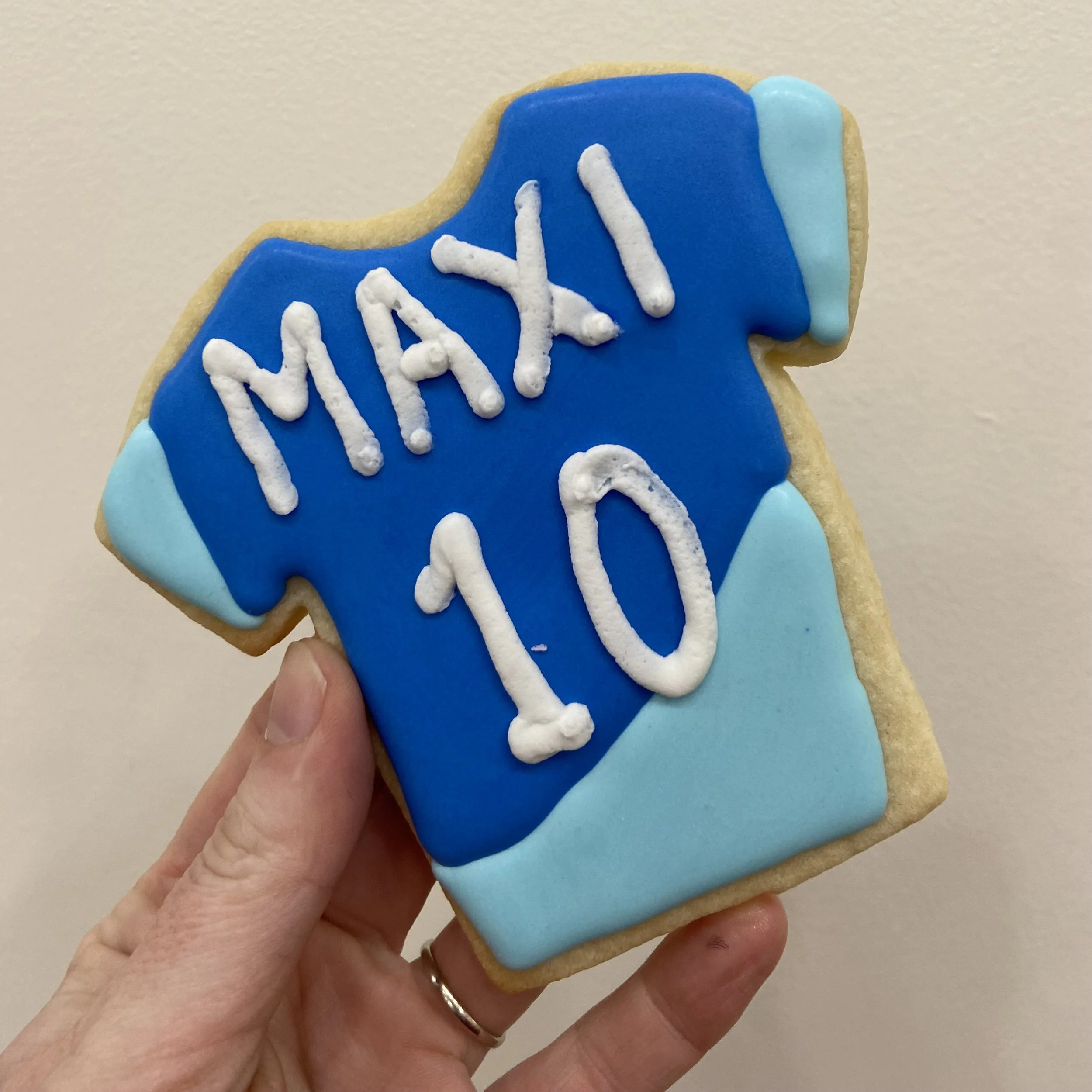 Sports Jersey Sugar Cookie - Individually Packaged