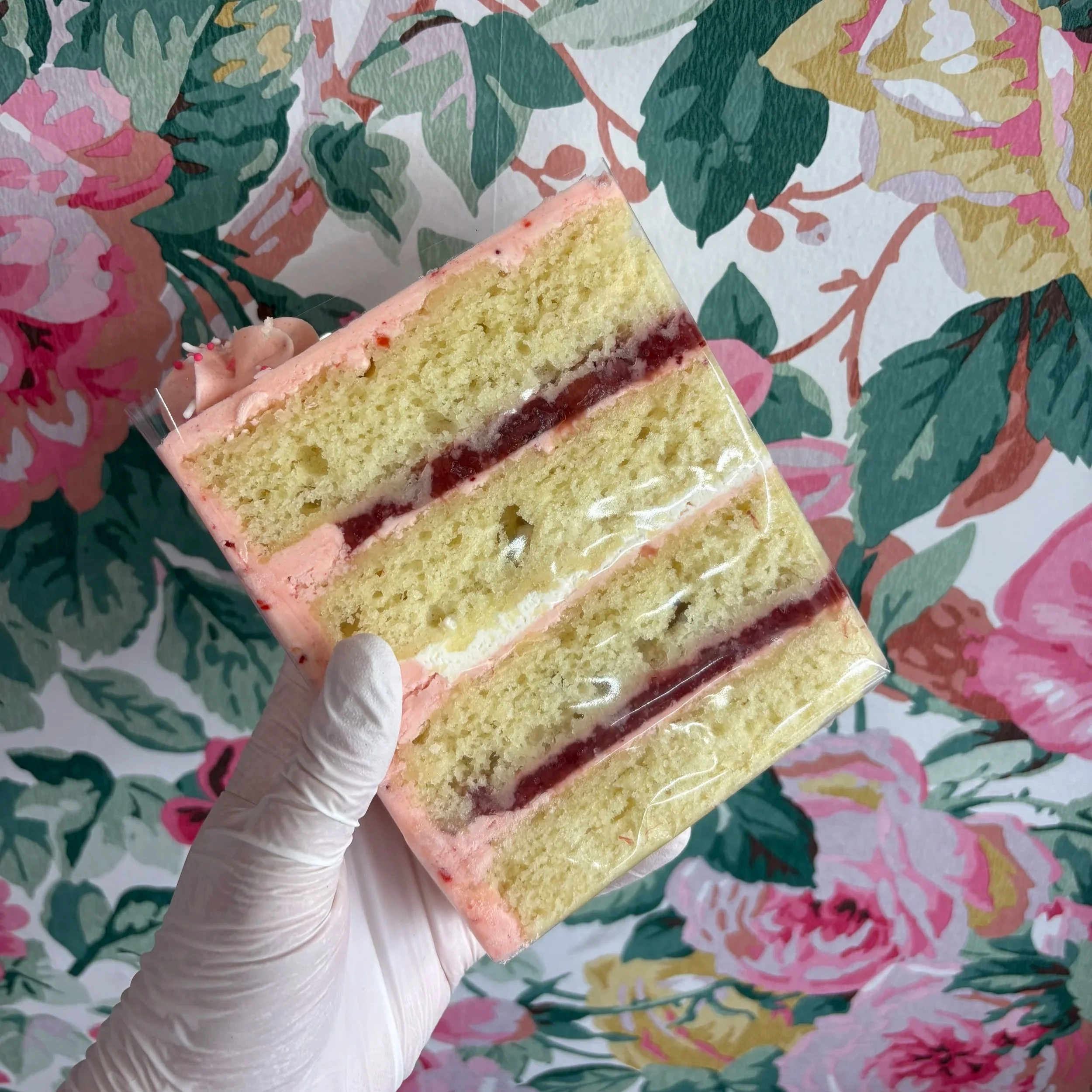 Cake by the Slice Feature: "Strawberry Shortcake"